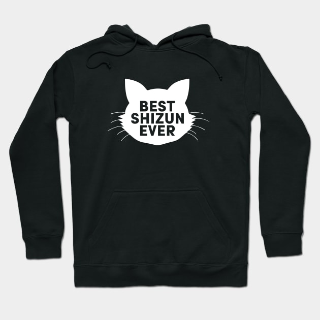 Best Shizun Ever cat head white version Hoodie by Selma22Designs